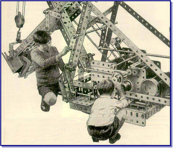 classic metal erector sets